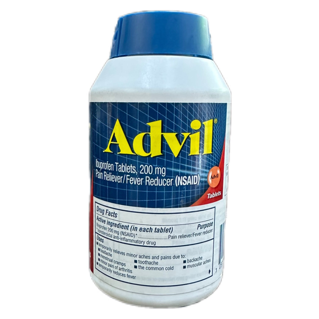 Vi&ecirc;n giảm đau hạ sốt Advil 200mg 300 Tablets