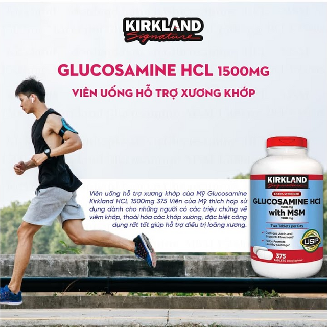 Kirkland Glucosamine HCL 1500mg