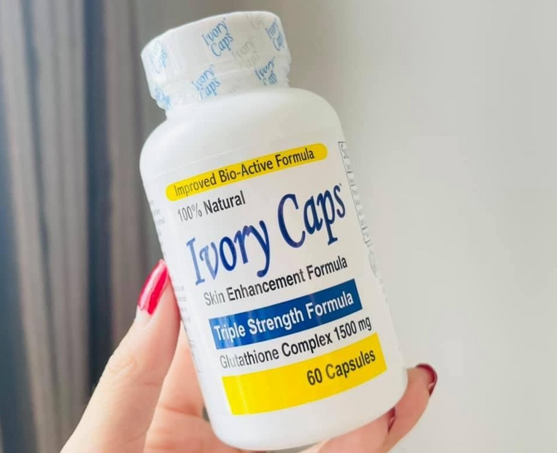 Vi&ecirc;n uống trắng da giải quyết n&aacute;m Ivory Caps Glutathione