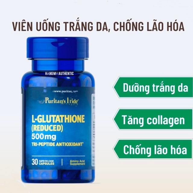 Vi&ecirc;n uống Puritan's Pride Premium L-Glutathione