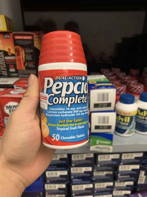 Vi&ecirc;n ngậm Pepcid Complete