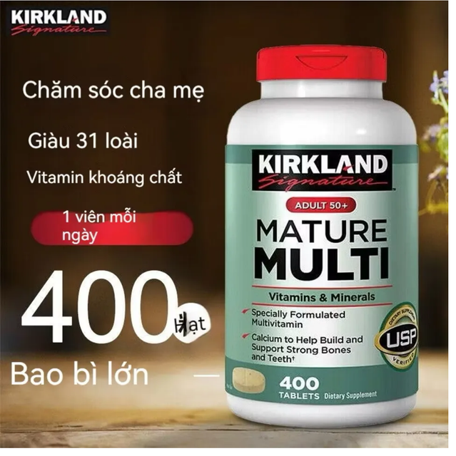 Vi&ecirc;n uống hỗ trợ sức khỏe tuổi 50
