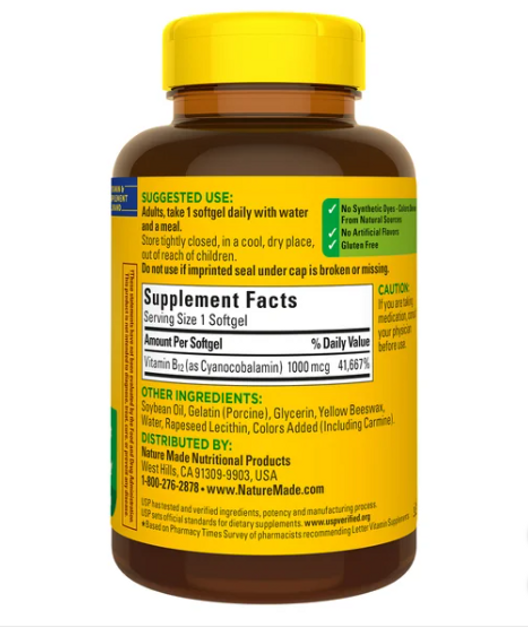 Vitamin B12 bổ sung cho sức khỏe