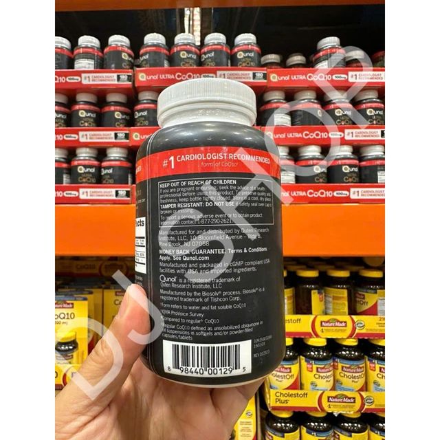 Vi&ecirc;n Uống Bổ Sung CoQ10 Qunol Ultra x3 100mg