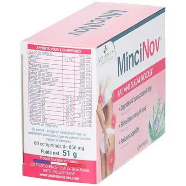 Vi&ecirc;n uống giảm c&acirc;n Minci Nov