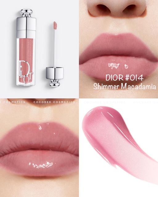 Son Kem Dior Addict Lip Maximizer 014 Shimmer Macadamia M&agrave;u Hồng Cam