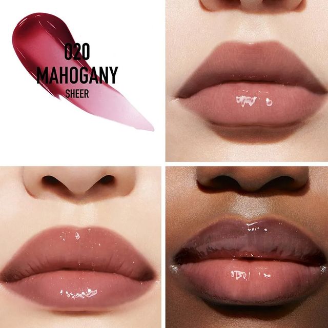 Son Dưỡng Dior Addict Lip Maximiser 020 Mahogany M&agrave;u Đỏ N&acirc;u 6ml Bản mới Ch&iacute;nh h&atilde;ng