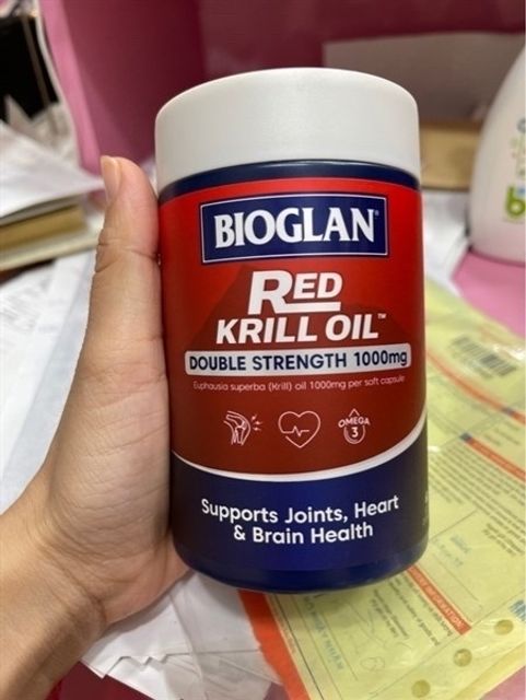 Dầu Nhuyễn thể Omega 3 Bioglan Red Krill Oil 60 vi&ecirc;n