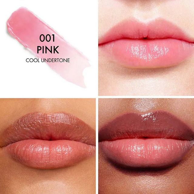 Set Son Dưỡng Dior Addict Lip Glow Balm + Addict Lip Maximizer 001 Pink