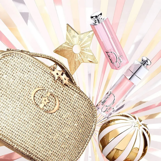 Set Son Dưỡng Dior The Pink Glow Ritual MakeUp Set 3 M&oacute;n Ch&iacute;nh h&atilde;ng