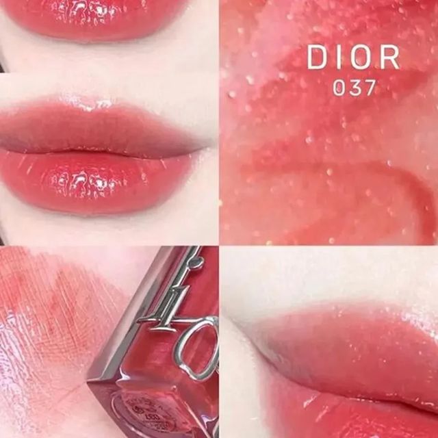 Son Kem Dưỡng Dior Addict Lip Maximizer 037 Màu Hồng Đất - Chăm Sóc Môi, Dưỡng Ẩm Tối Đa, Sang Trọng, Chính Hãng Pháp - hình ảnh thực tế