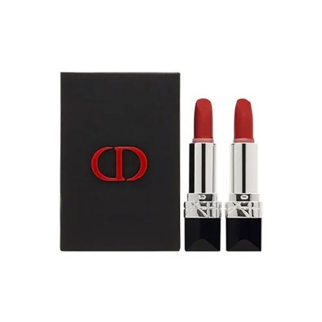 Set Son Dior Rouge Coutre 999 Matte + 999 Satin Mini