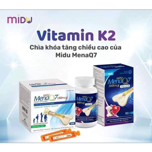 Midu MenaQ7 180mcg