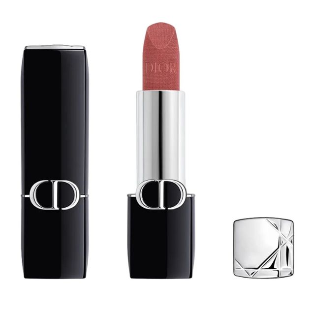 Son Dior Rouge Couture Colour Lipstick Floral Lip Care Long Wear Velvet 558 Grace