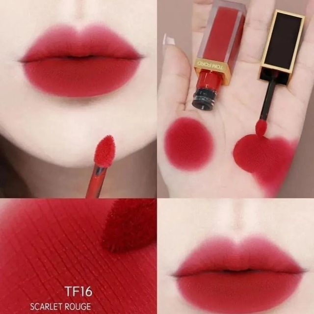 Son Kem Tom Ford TF Liquid Lip Luxe Matte M&agrave;u 16 Scarlet Rouge