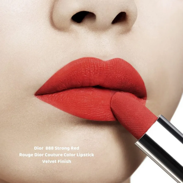 Son Dior Rouge Velvet Nắp H&iacute;t (2025) M&agrave;u Đỏ Cam
