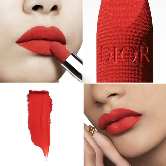 Son Dior Rouge Velvet Nắp H&iacute;t (2025) 888 Strong Red