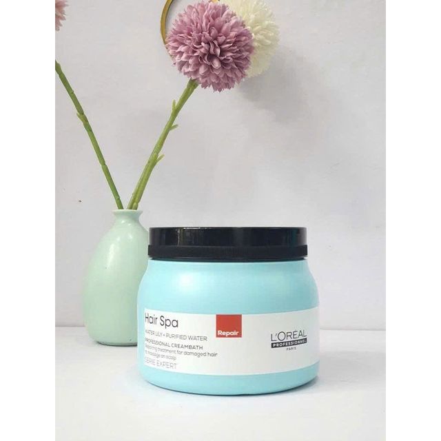 Hấp T&oacute;c L&rsquo;Or&eacute;al Spa Xanh Ngọc 490g
