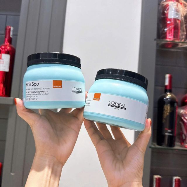 Hấp T&oacute;c L&rsquo;Or&eacute;al Spa Xanh Ngọc