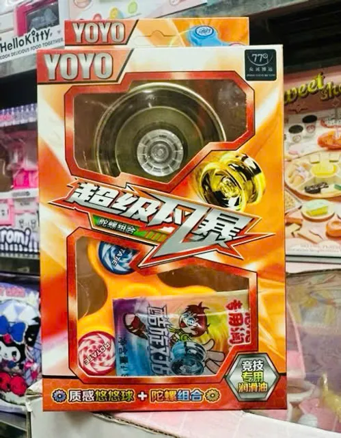 Bộ đồ chơi con quay v&agrave; yoyo 2in1