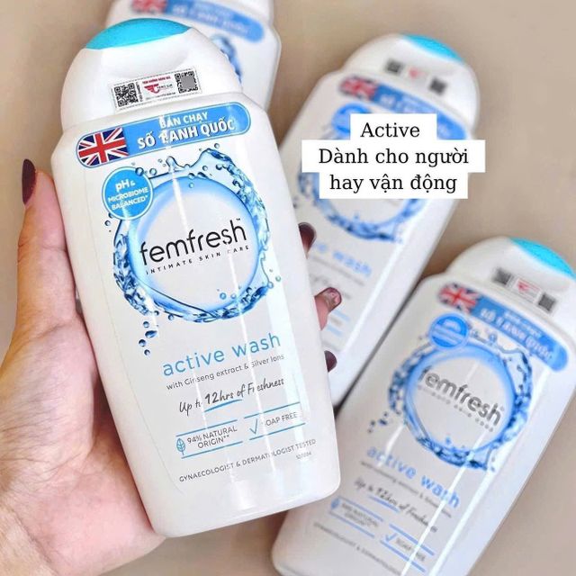Dung dịch vệ sinh Femfresh Active Fresh Wash