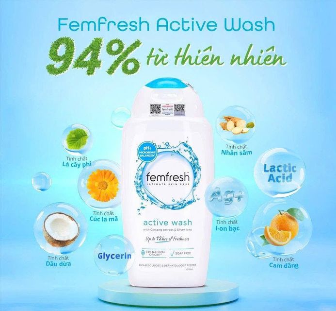 Femfresh Active Fresh Wash