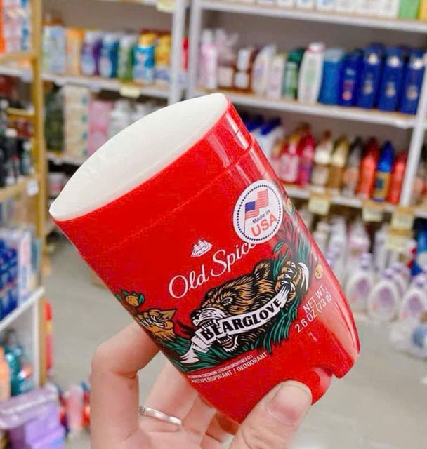 S&aacute;p khử m&ugrave;i Old Spice Bearglove 73g