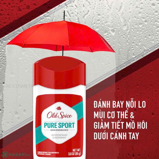 Lăn khử m&ugrave;i Old Spice Pure Sport White 85g