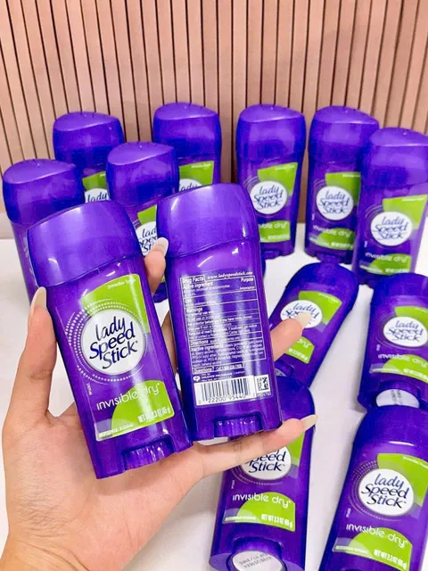 Thiết kế lăn khử m&ugrave;i Lady Speed Stick