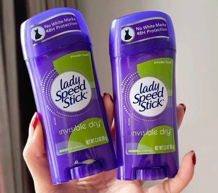 Lăn khử m&ugrave;i Lady Speed Stick hương phấn xanh l&aacute;