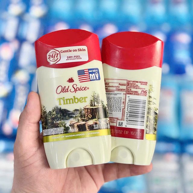 S&aacute;p lăn khử m&ugrave;i Old Spice Timber gi&uacute;p tự tin
