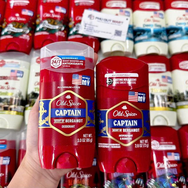 Lăn khử m&ugrave;i Old Spice Captain Bravery & Bergamot