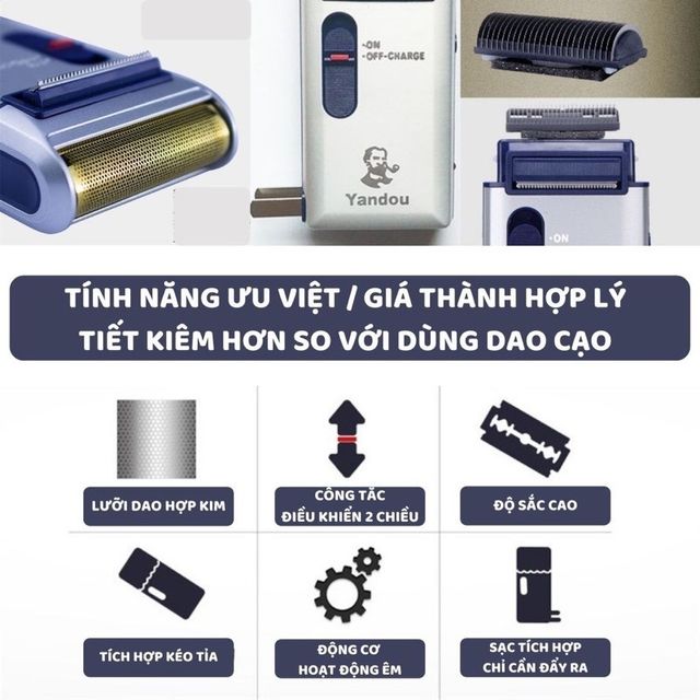 M&aacute;y cạo r&acirc;u Yandou SCW 301u