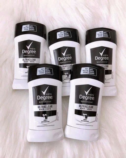 Lăn khử m&ugrave;i Degree Men Ultraclear Black + White 76g