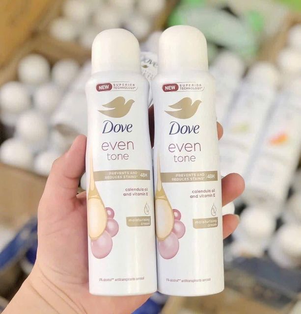 Xịt khử m&ugrave;i Dove 48H Even Tone