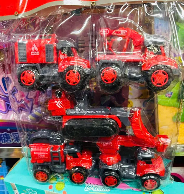 Bộ xe cứu hỏa cho trẻ em