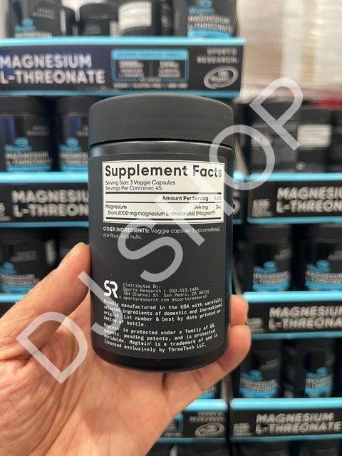 Vi&ecirc;n Uống SR Magtein Magnesium L-Threonate
