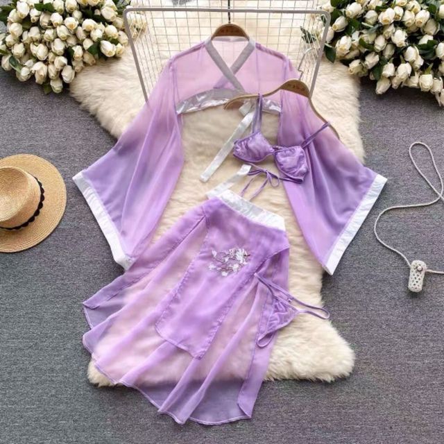 V&aacute;y Cosplay Cổ Trang Đồ Ngủ Quyến Rũ