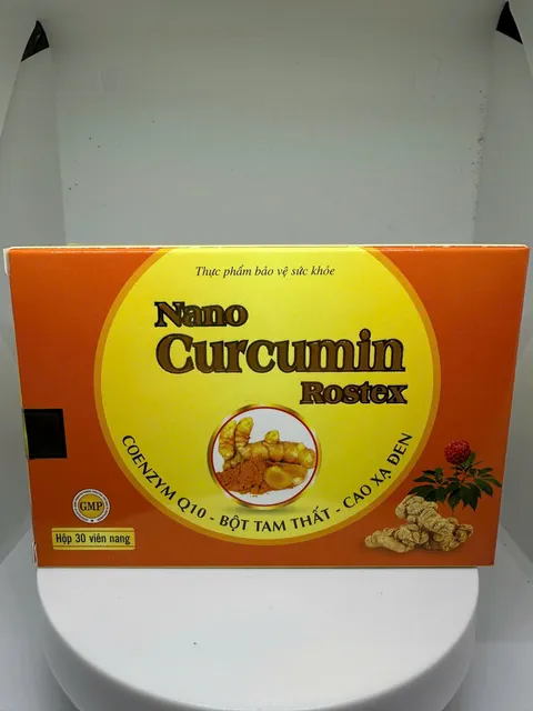 Vi&ecirc;n uống Nghệ Nano Curcumin Rostex