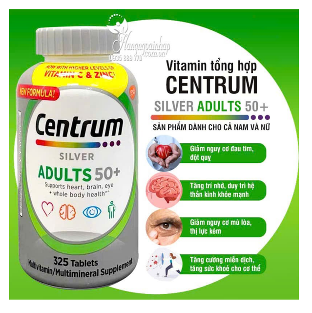 Vitamin Centrum Silver Adults 50+