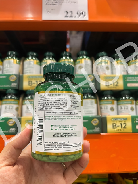 Vitamin B12 của Nature's Bounty
