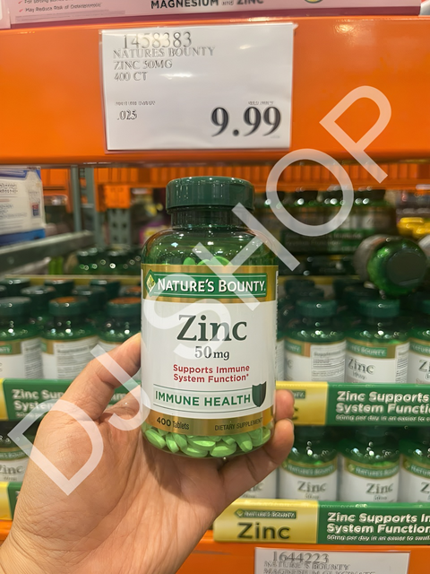 Vi&ecirc;n Uống Bổ Sung Kẽm ZinC Nature's Bounty