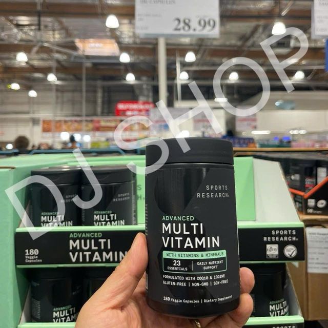 Vi&ecirc;n Uống Bổ Sung Vitamin Tổng Hợp Multivitamin Sports Research 180v