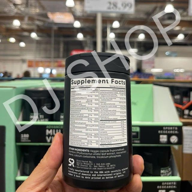 Multivitamin Sports Research 180v
