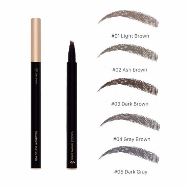 Ch&igrave; M&agrave;y The Face Shop Designing Eyebrow Pencil #03 N&acirc;u S&aacute;ng