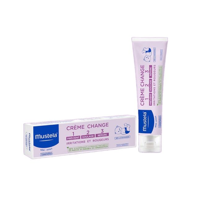 Kem L&agrave;m Dịu V&agrave; Ngăn Ngừa Hăm T&atilde; 123 Vitamin Barrier Cream Mustela 50ml