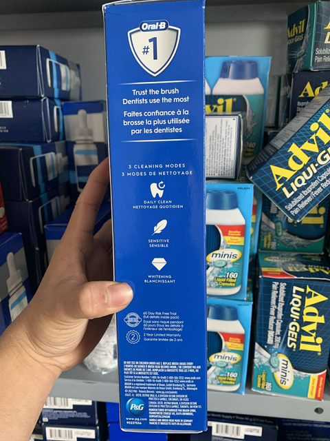 Hướng dẫn sử dụng B&agrave;n chải điện Oral-B Pro 1000