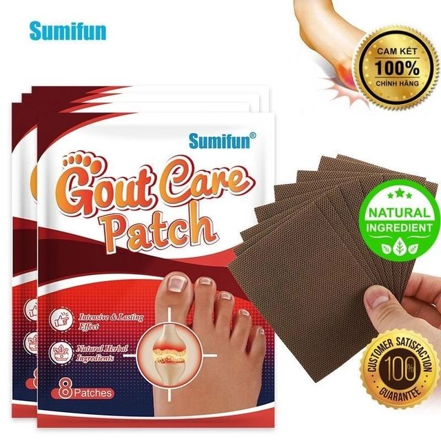 8 Miếng D&aacute;n G&uacute;t, vấn đề sức khỏe, Vi&ecirc;m Đầu Thống