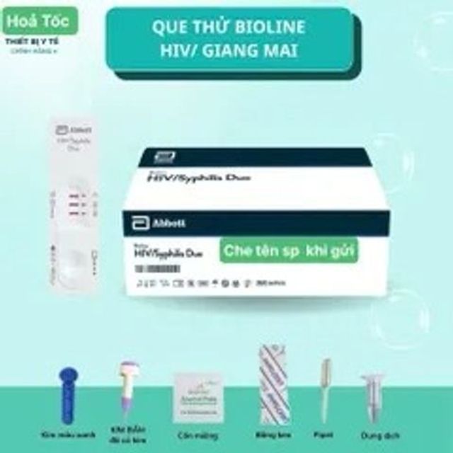 C&ocirc;ng cụ test DUO HIV