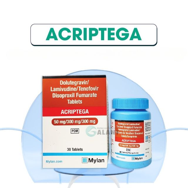 Acript vi&ecirc;n uống hỗ trợ HIV